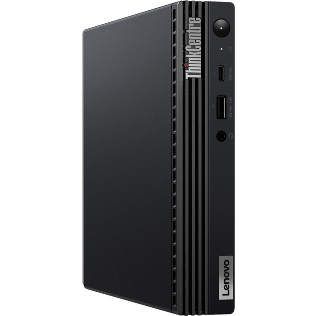 Lenovo ThinkCentre M70q 11DT002CUS Desktop Computer - Intel Core i5 10th Gen i5-10400T Hexa-core (6 Core) 2 GHz - 8 GB RAM DDR4 SDRAM - 128 GB SSD - Tiny - Raven Black